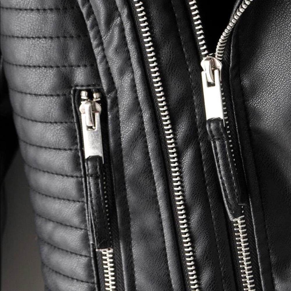 Faux leather Jacket - Picture 4 of 5